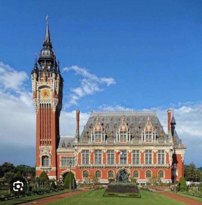 Studio-Calais Plage-Front De Mer Exterior foto