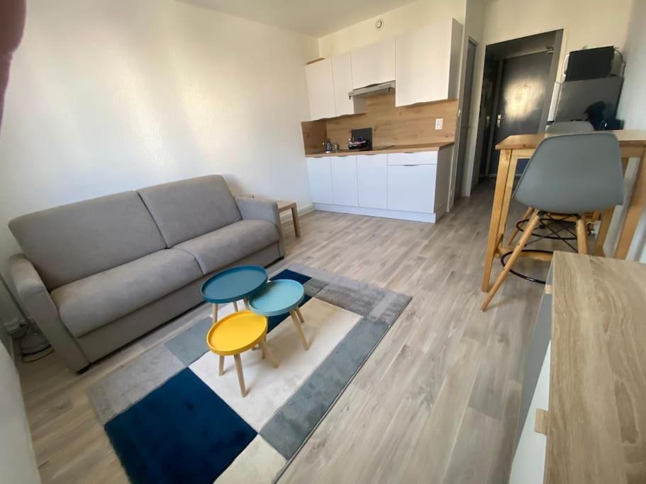Studio-Calais Plage-Front De Mer Exterior foto
